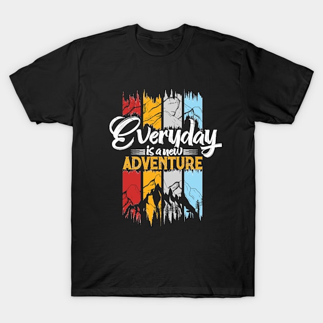 Camping T-Shirt by MckinleyArt